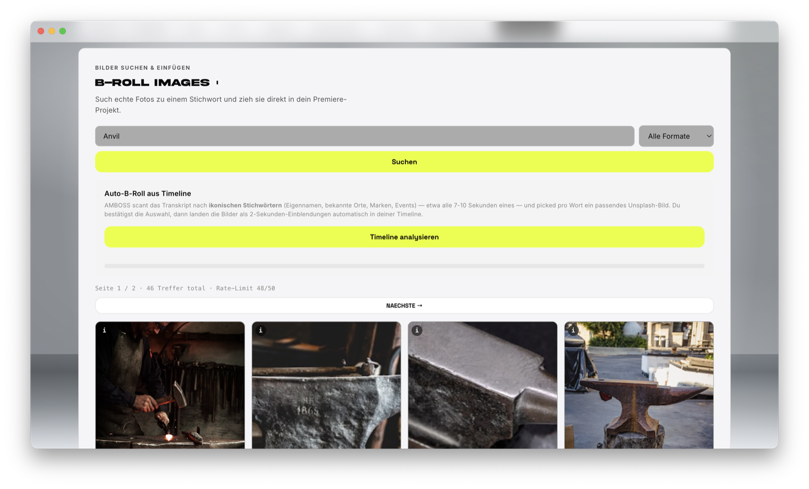 AMBOSS B-Roll-Bilder direkt in der App generieren